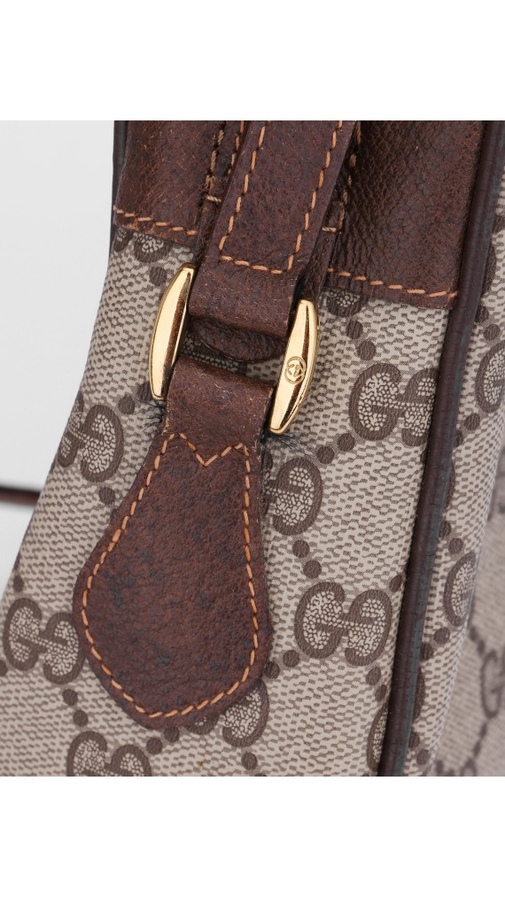 Vintage Gucci Monogram Shoulder Bag