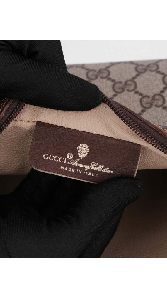Vintage Gucci Monogram Shoulder Bag