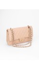 Chanel Double Flap Bag Beige Size Medium