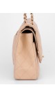 Chanel Double Flap Bag Beige Size Medium