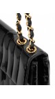 Vintage Chanel Single Flap Bag Size Jumbo