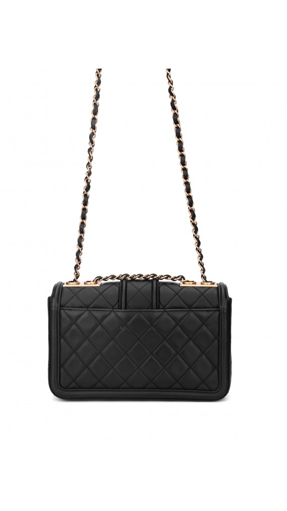 Chanel Quilted Flap Shoulder Bag Size Medium