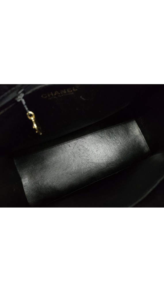 Chanel Caviar Hilton Tote Shoulder Bag