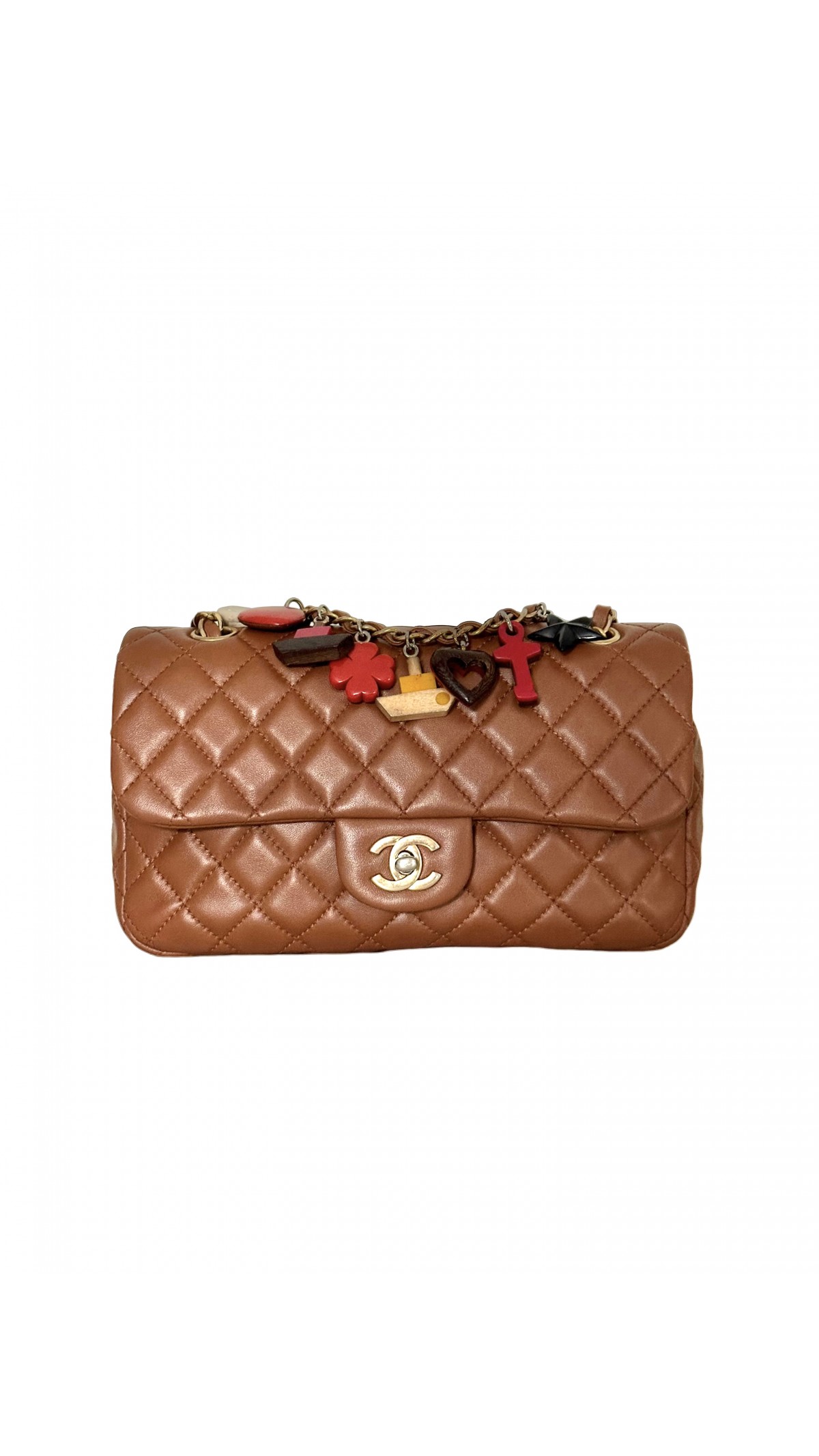 Chanel classic flap bag caramel best sale
