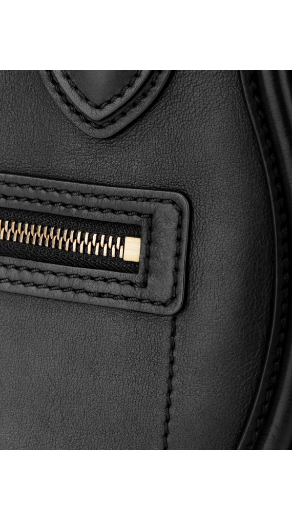 Céline Micro Luggage i Sort Skinn