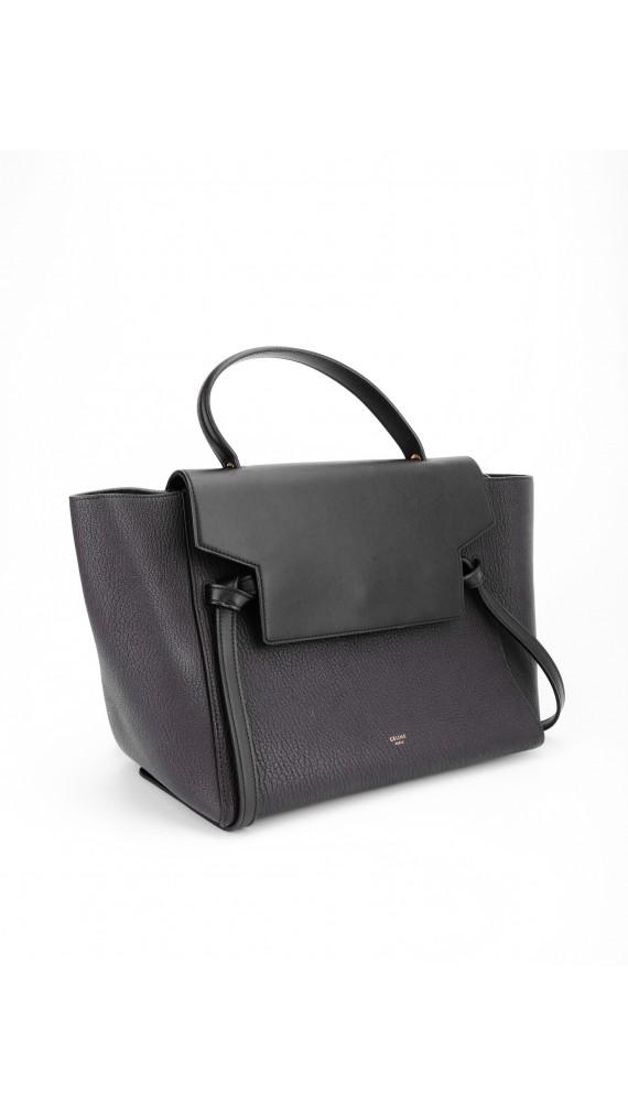 Celine Belt Bag i Sort og Morkebrunn