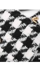 Chanel 19 Bag i Houndstooth Tweed Size Small