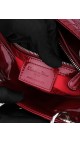 Lady Dior Patent Leather Bag in Red Size Medium