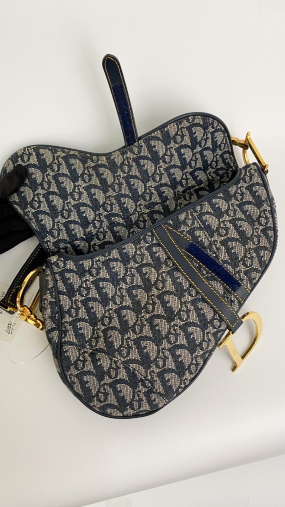 Vintage Dior Saddle Bag