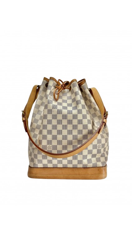 Louis Vuitton Noé Shoulder Bag - Damier Azur Canvas