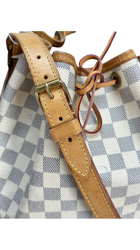 Louis Vuitton Noé Shoulder Bag - Damier Azur Canvas