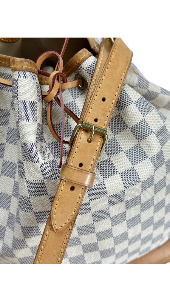 Louis Vuitton Noé Shoulder Bag - Damier Azur Canvas