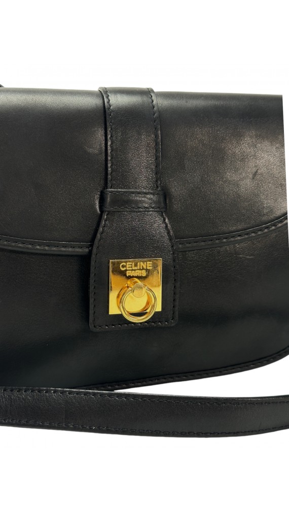 Vintage Celine Camera Shoulder Bag