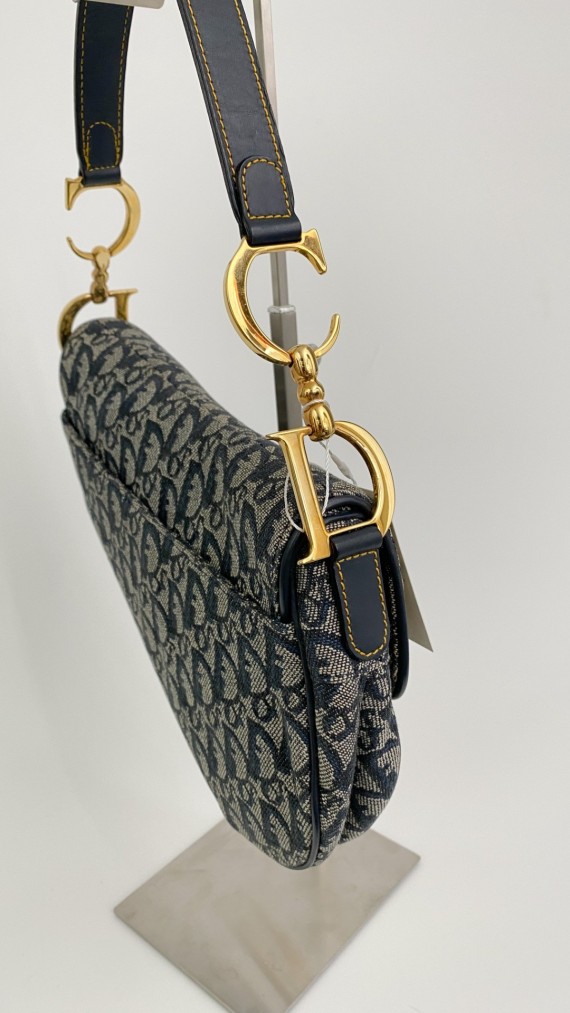 Vintage Dior Saddle Bag