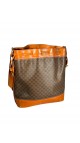 Vintage Celine Bucket Bag m. Clutch