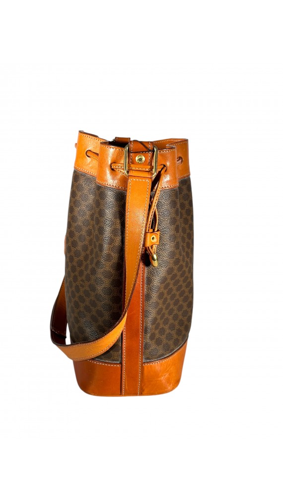 Vintage Celine Bucket Bag m. Clutch