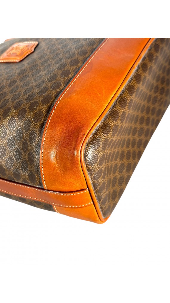 Vintage Celine Bucket Bag m. Clutch