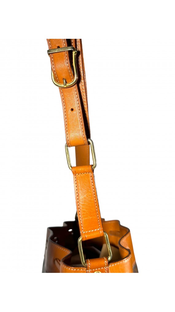 Vintage Celine Bucket Bag m. Clutch