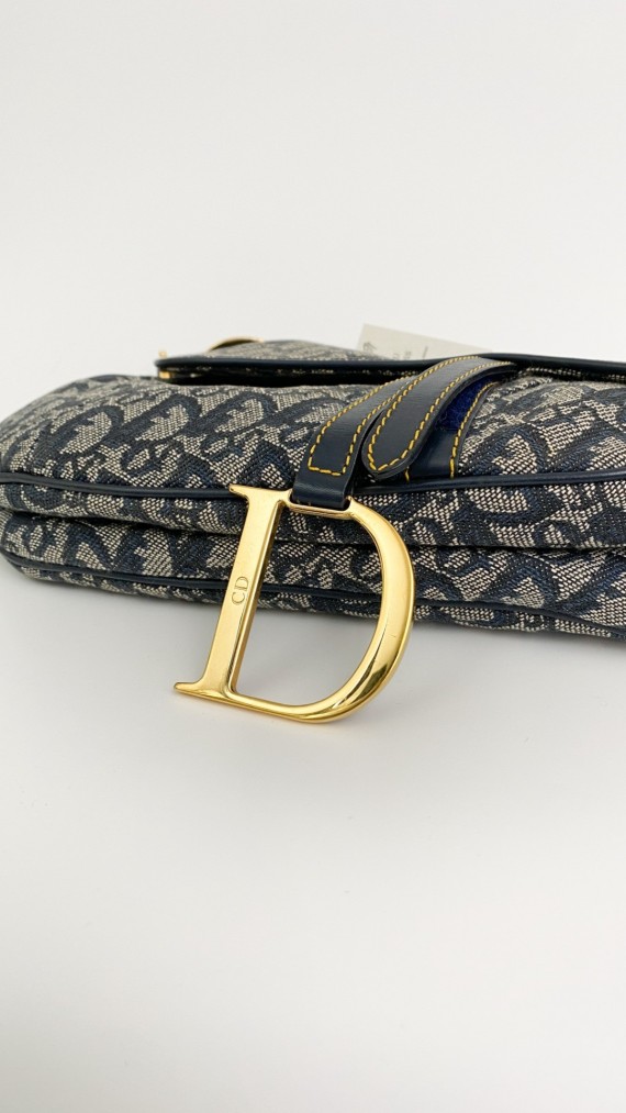 Vintage Dior Saddle Bag