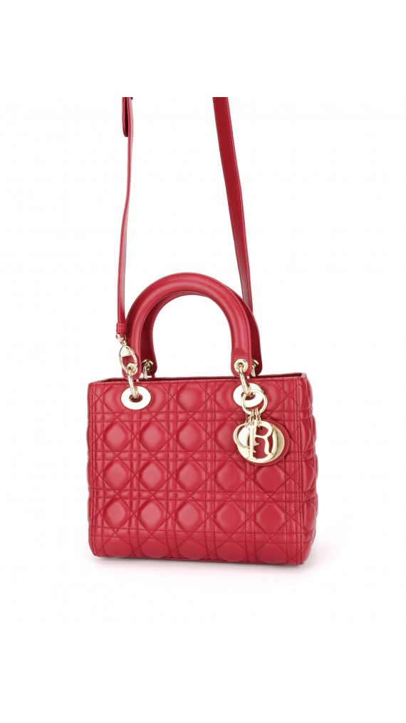 Lady Dior Size Medium Bag