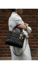 Lady Dior Shoulder Bag Size Medium