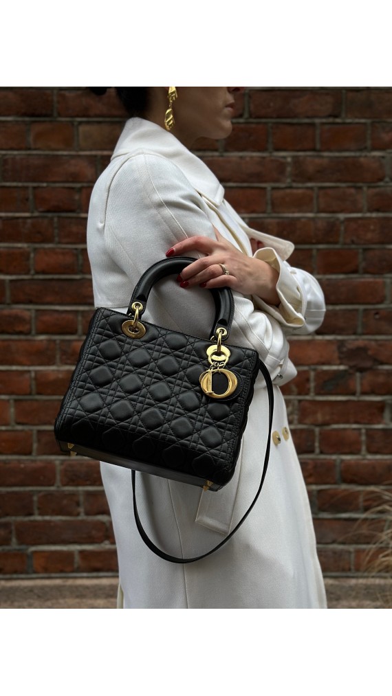 Lady Dior Shoulder Bag Size Medium