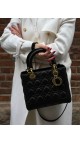 Lady Dior Shoulder Bag Size Medium
