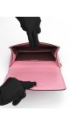 Prada Saffiano Rose Leather Shoulder Bag