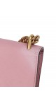 Prada Saffiano Rose Leather Shoulder Bag