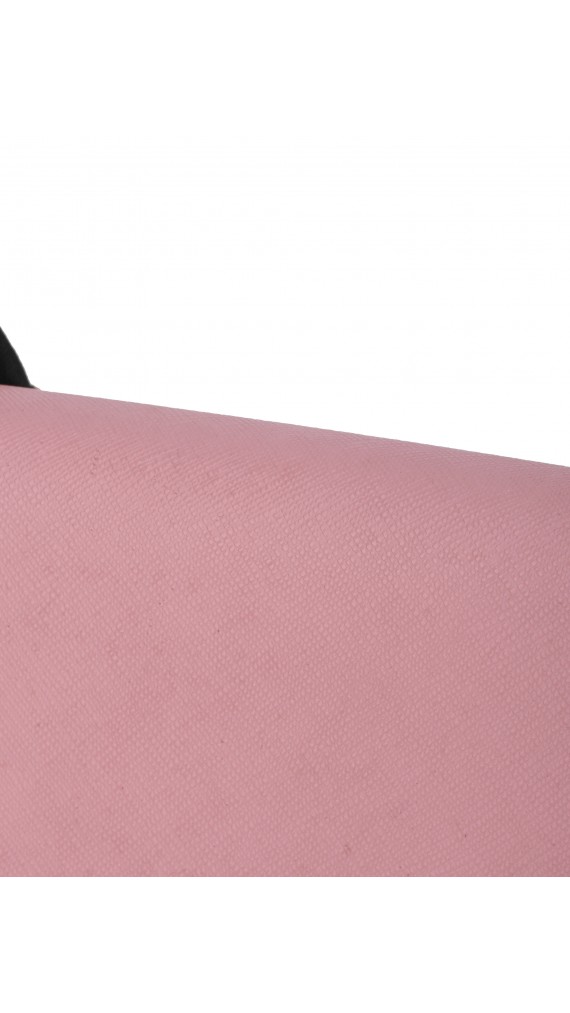 Prada Saffiano Rose Leather Shoulder Bag