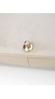 Chanel Boy Patent Beige Shoulder Bag