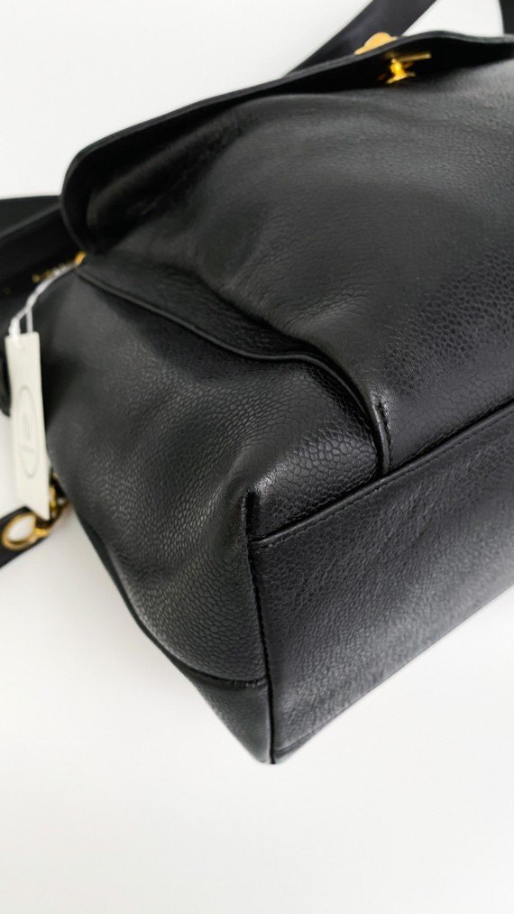 Chanel Caviar CC Tote Bag