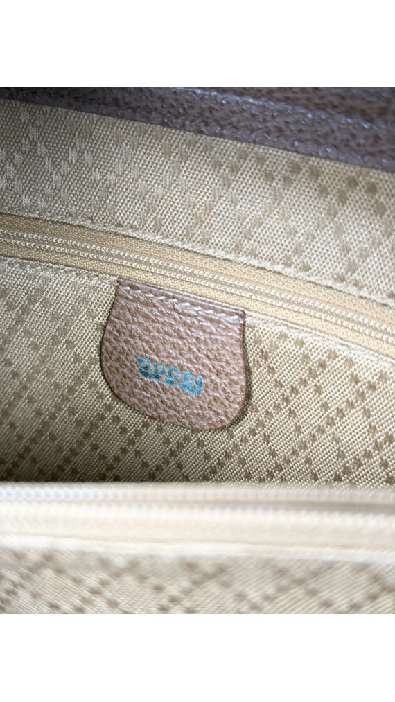 Gucci Shoulder Suede Leather bag