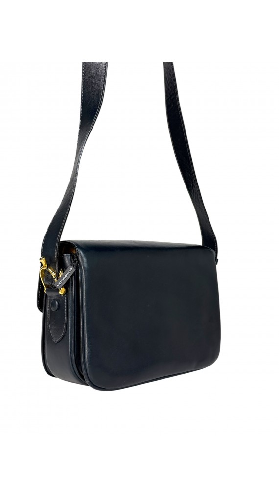 Vintage Celine Leather Shoulder Bag