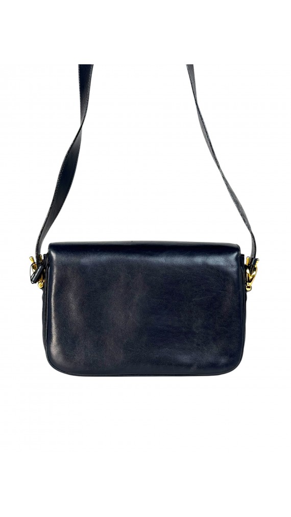 Vintage Celine Leather Shoulder Bag