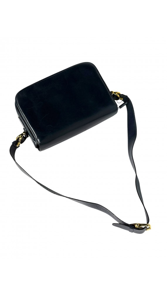 Vintage Celine Leather Shoulder Bag