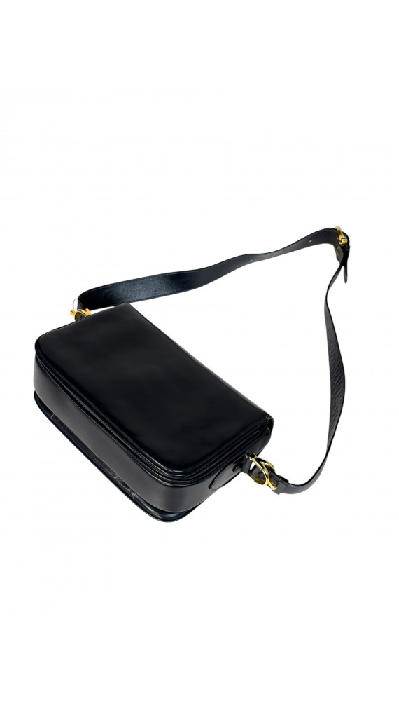 Vintage Celine Leather Shoulder Bag