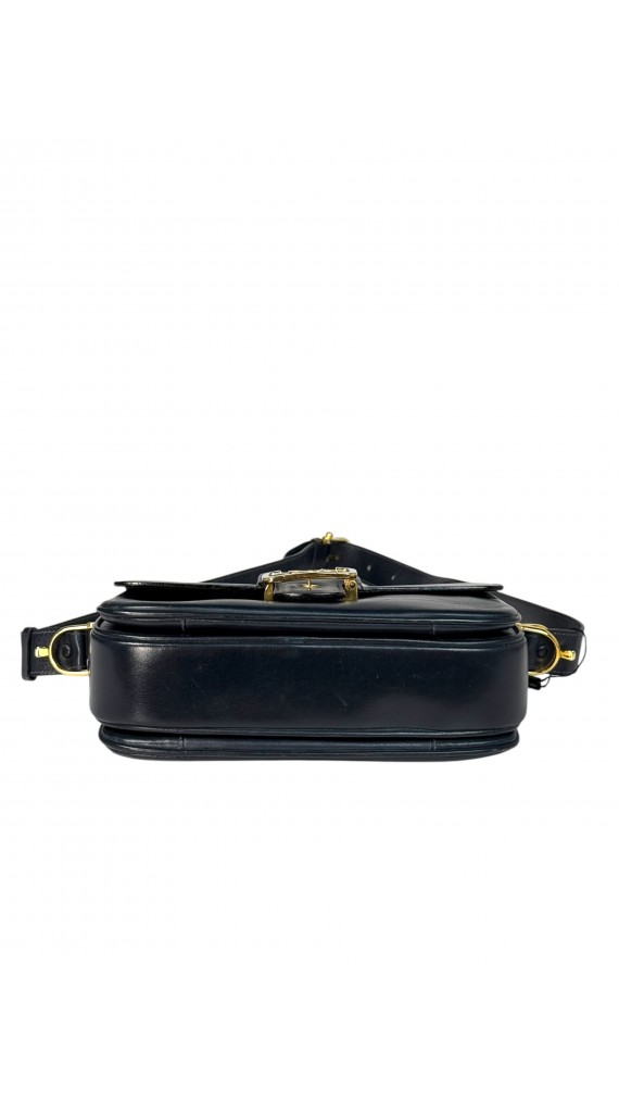 Vintage Celine Leather Shoulder Bag