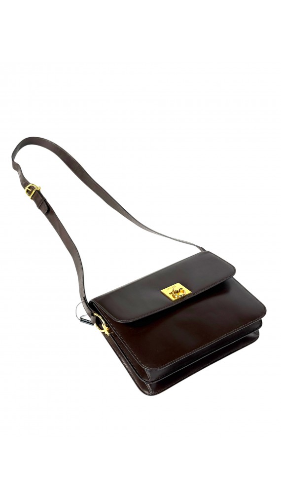 Vintage Celine Box Shoulder Bag