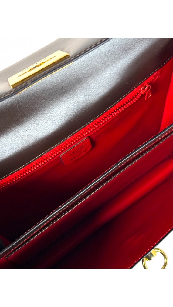 Vintage Celine Box Shoulder Bag
