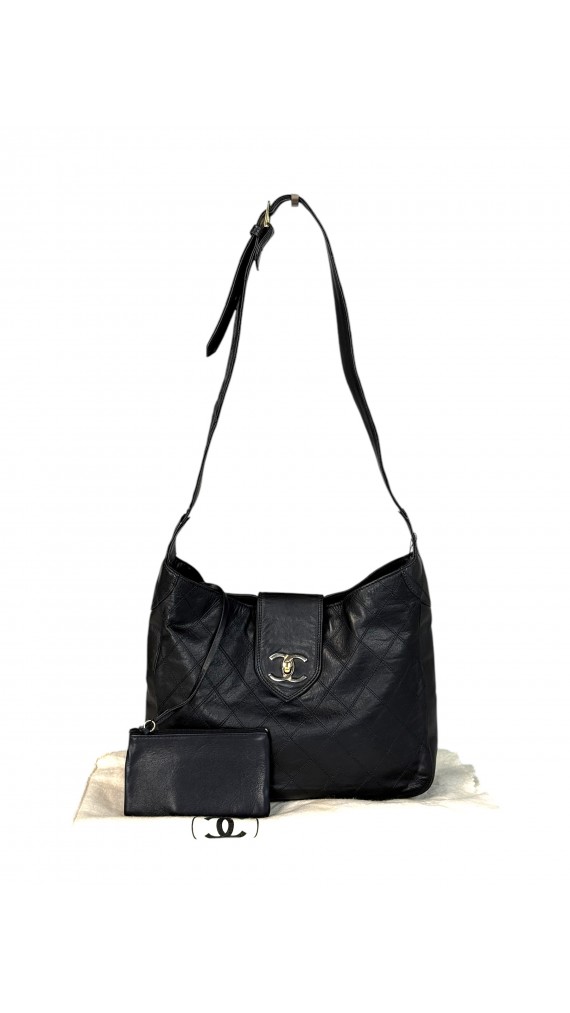 Vintage Chanel Hobo Shoulder Bag