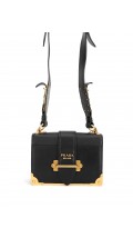Prada Cahier Leather Crossbody Bag