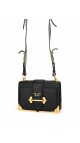 Prada Cahier Leather Crossbody Bag