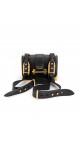 Prada Cahier Leather Crossbody Bag
