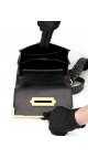 Prada Cahier Leather Crossbody Bag