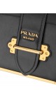Prada Cahier Leather Crossbody Bag