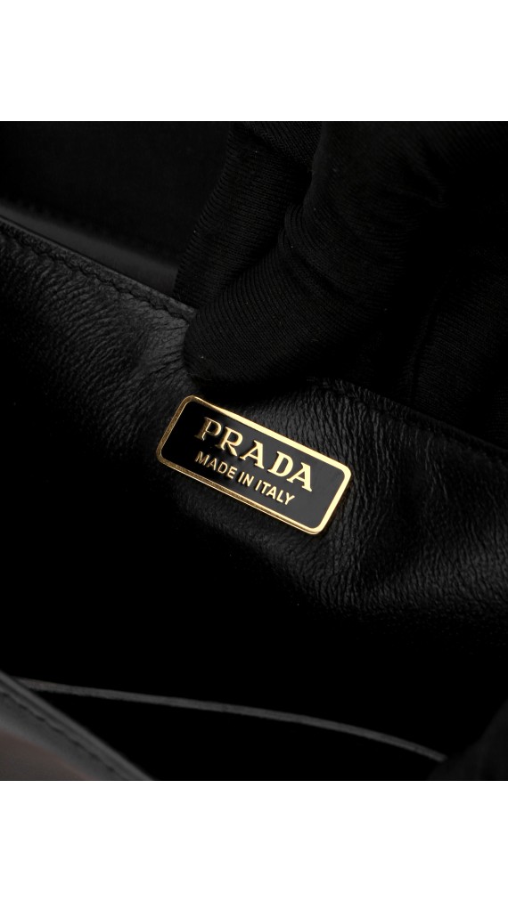 Prada Cahier Leather Crossbody Bag