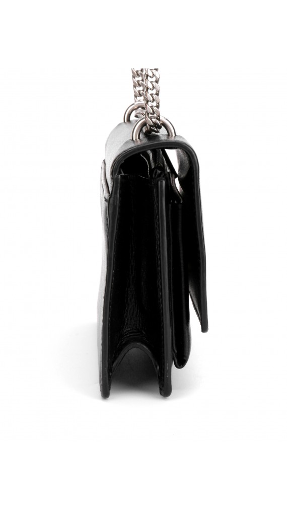 YSL Saint Laurent Sunset Crossbody Bag - Black