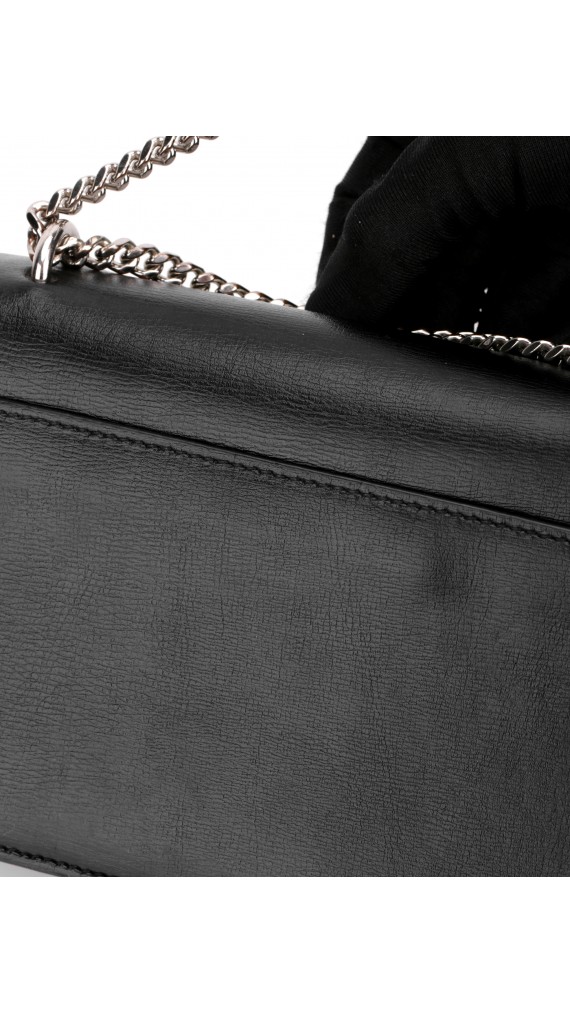 YSL Saint Laurent Sunset Crossbody Bag - Black