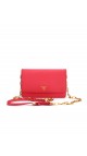 PRADA Crossbody Coral Rose Wallet On Chain